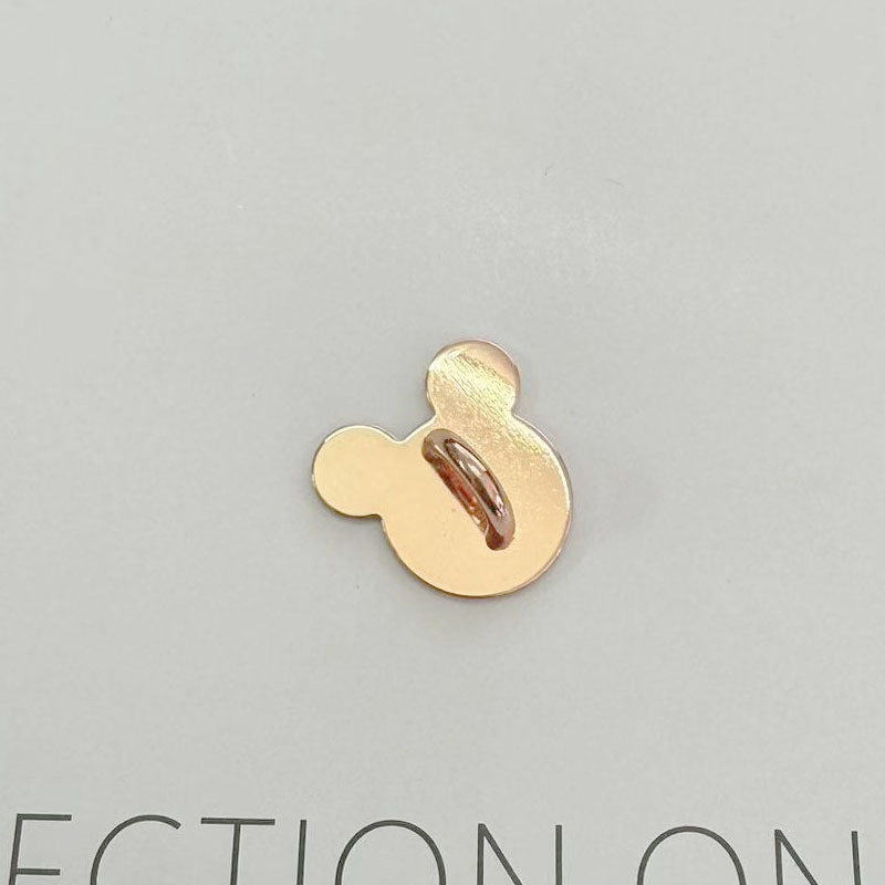Bear head rose gold