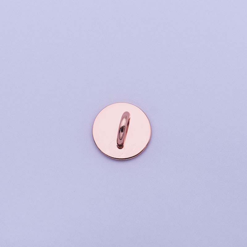 Round rose gold