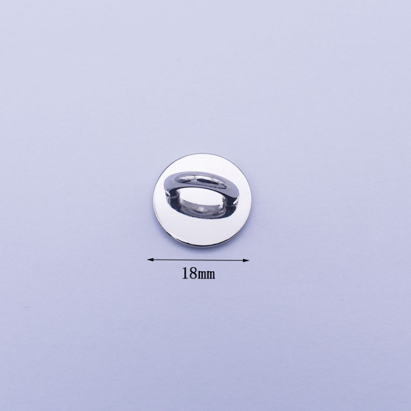 Small round silver