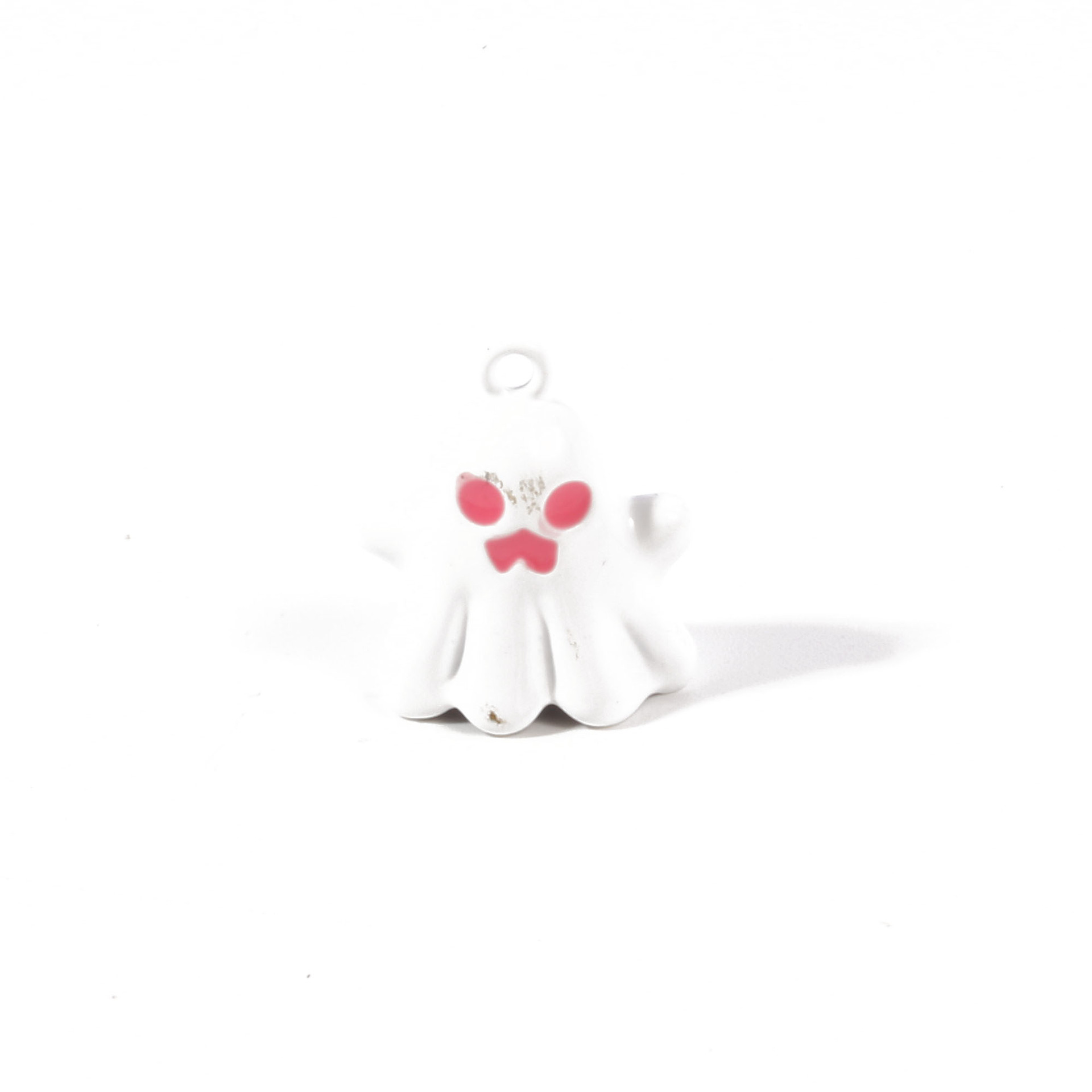 9 # White ghost [pink eyes]