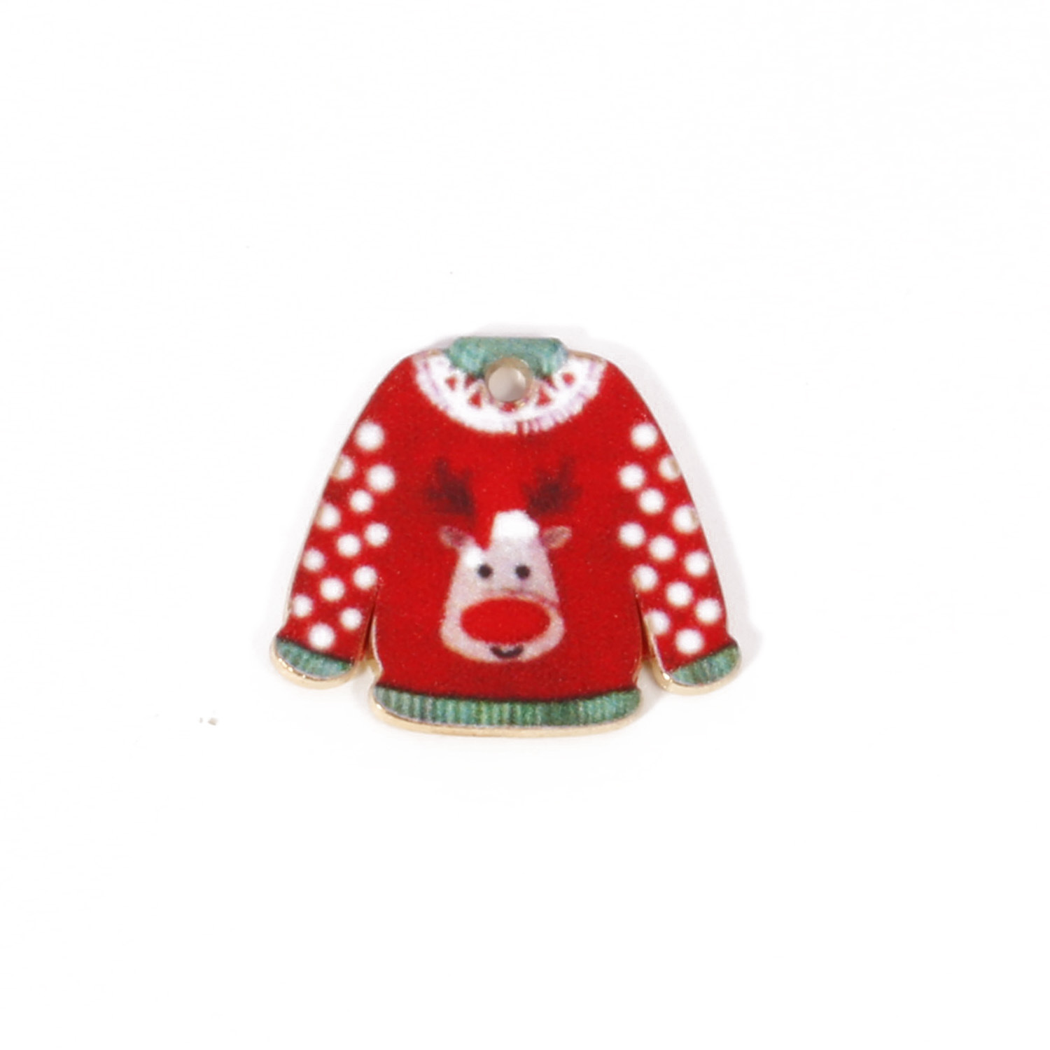 2#Red clothes deer head