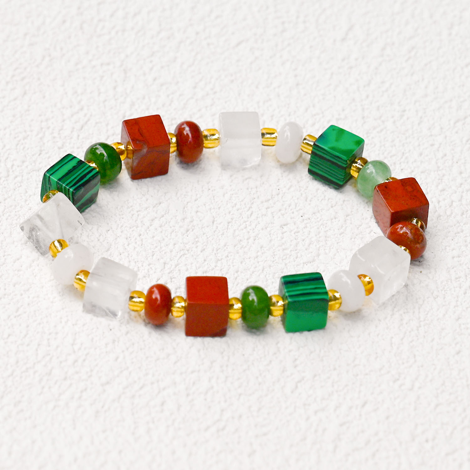 Three-color square style b 18CM