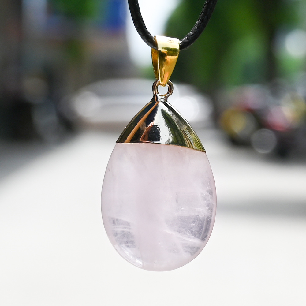 Pink crystal gilt head money
