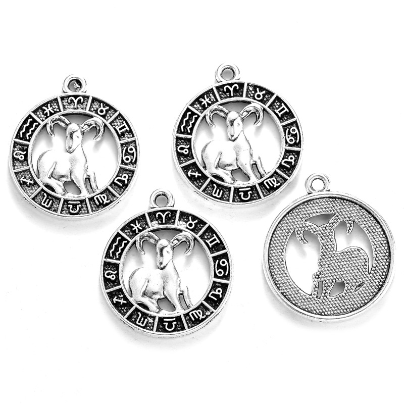 Aries Ancient Silver/24*21mm/2g