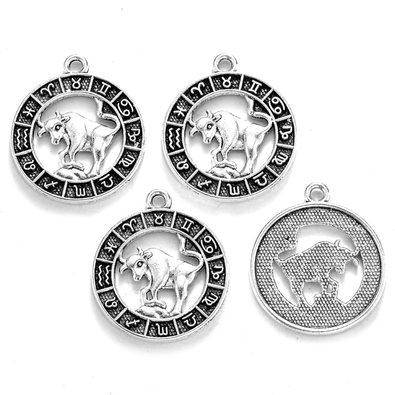 Taurus ancient silver/24*21mm/1.64g
