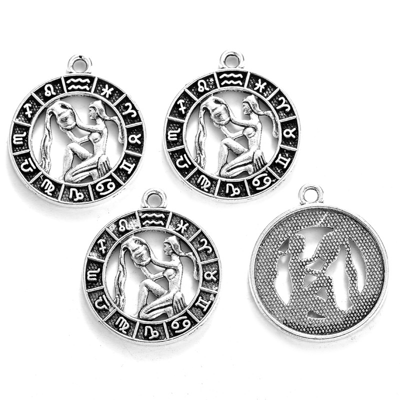 Aquarius ancient silver/24*21mm/1.66g