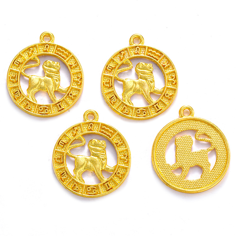 Leo Gold // 24*21mm/1.79g