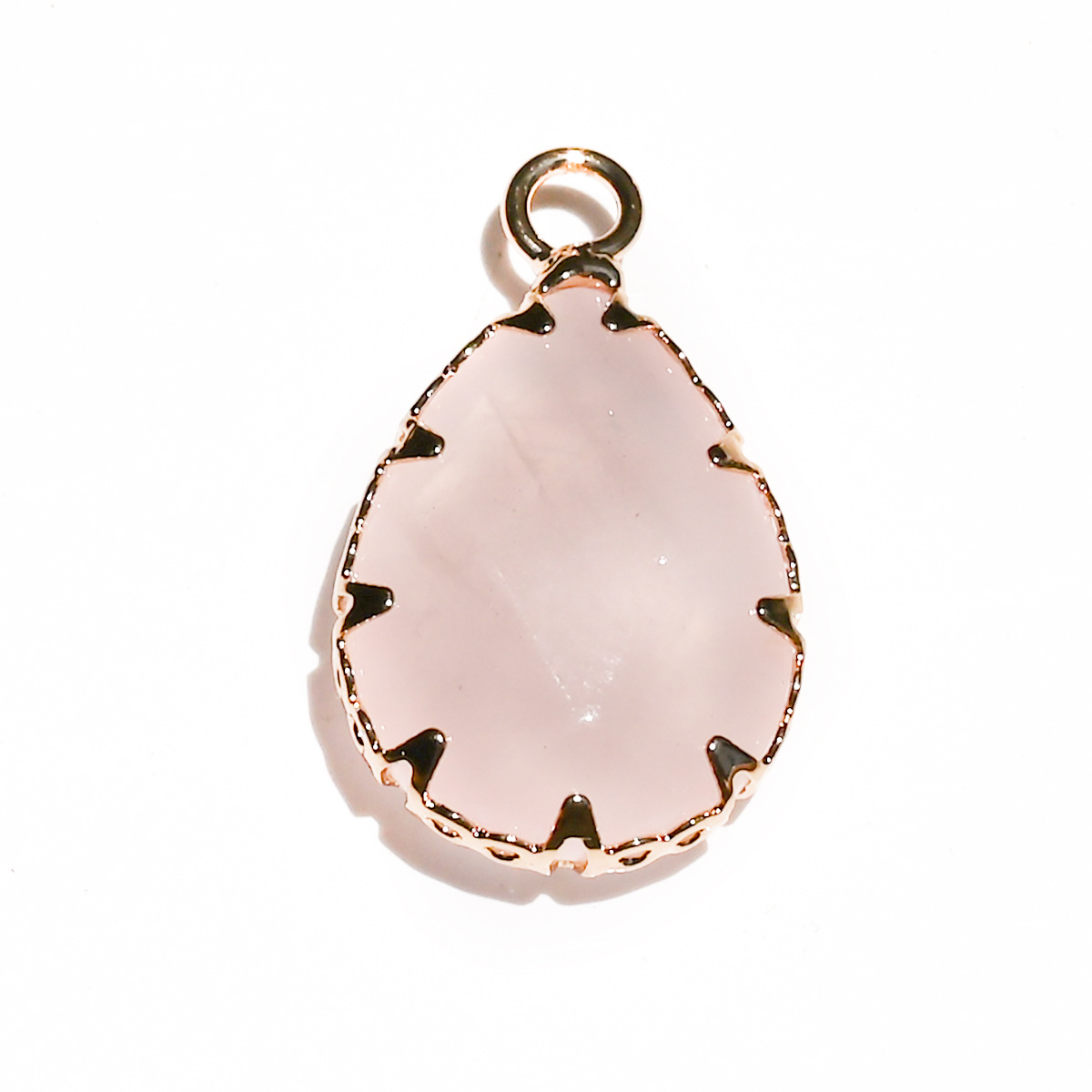 Pink crystal (single hanging)