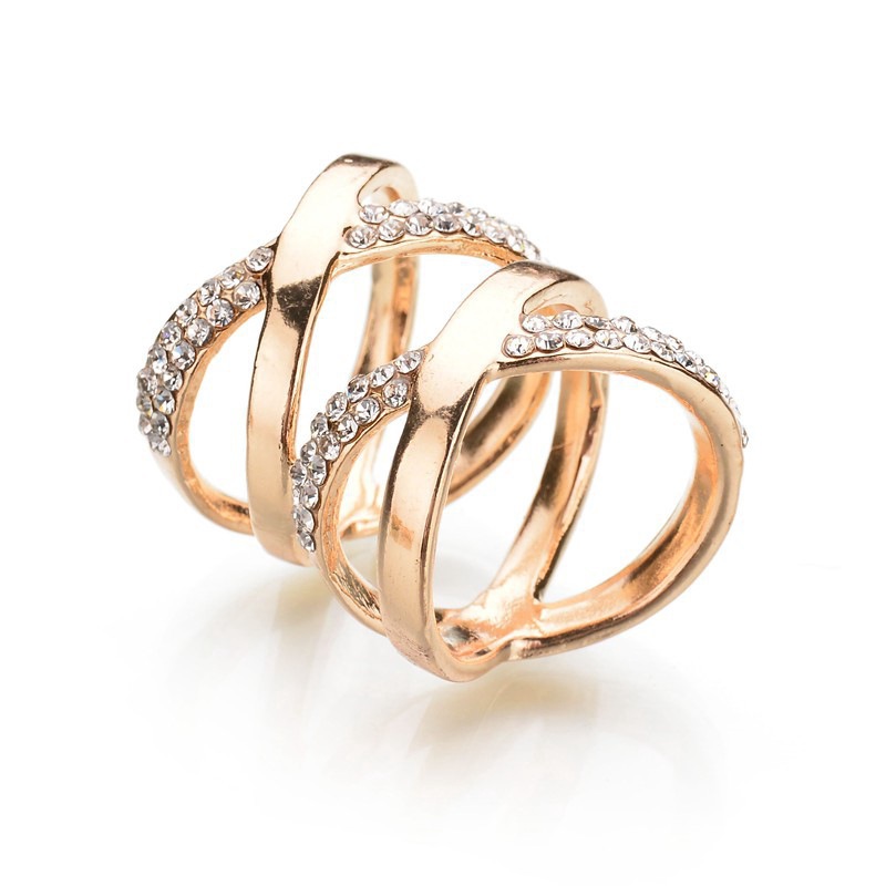 Hollow cross gold