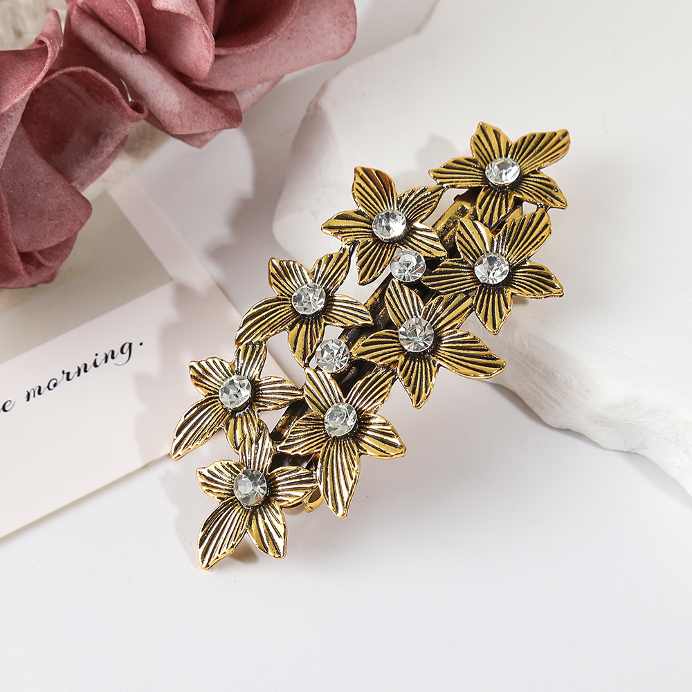 Eight Flowers Ancient Gold