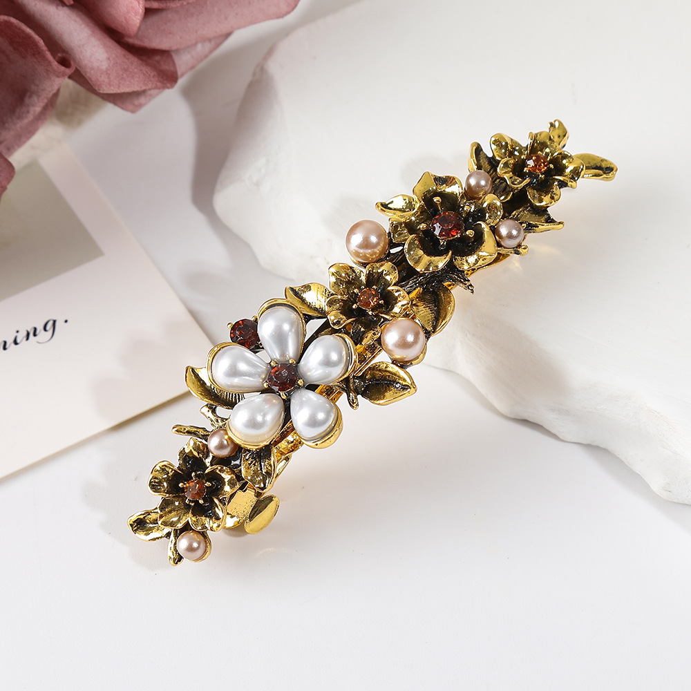 Four Flowers Ancient Gold
