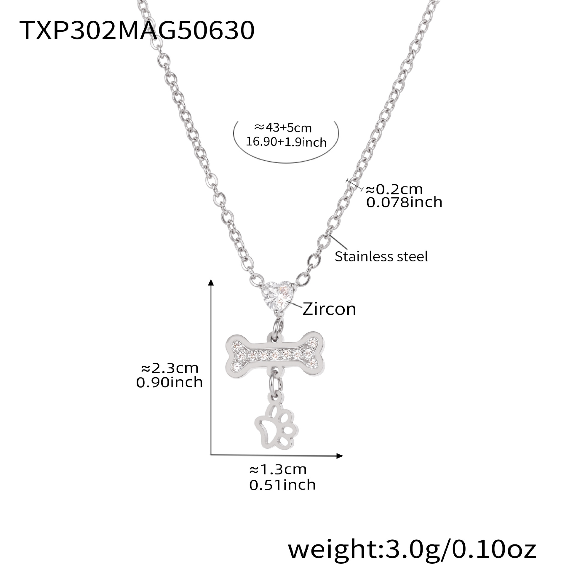 Steel - Necklace