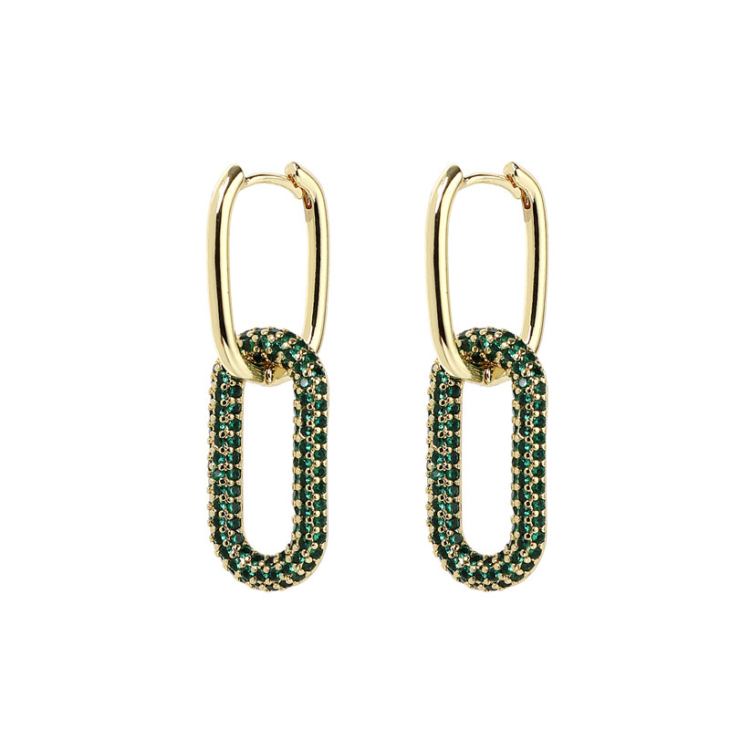 Oval green