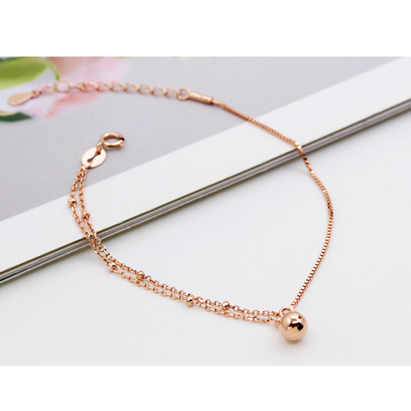 silver-plated rose gold/strip