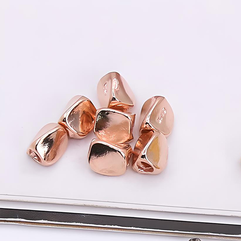 rose gold color plated