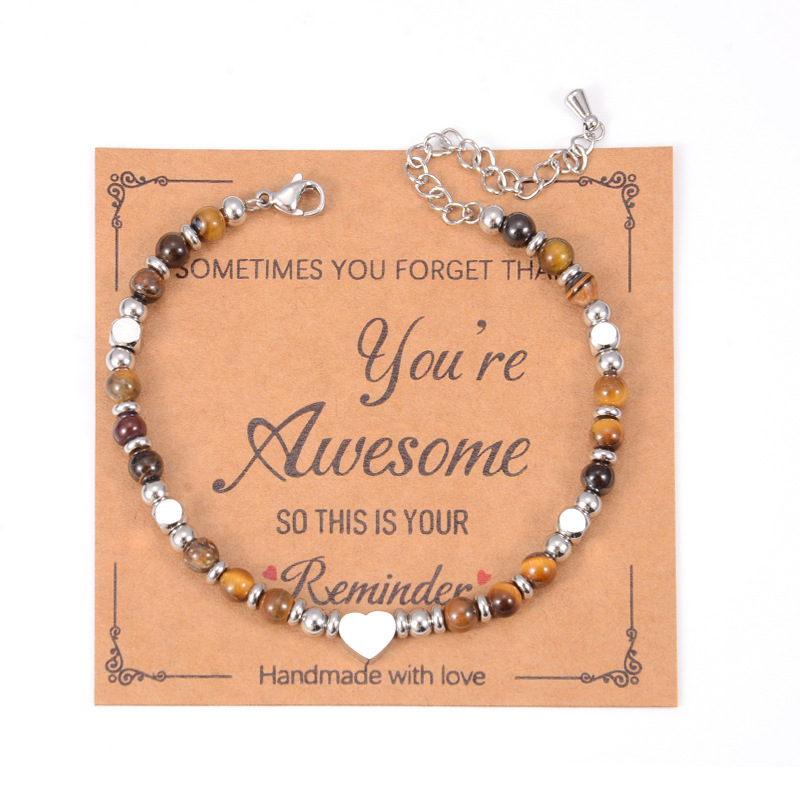 Tiger eye stone bracelet