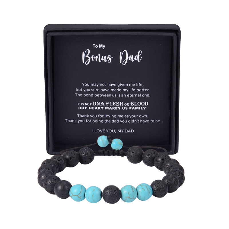 Blue turquoise to my bonus dad