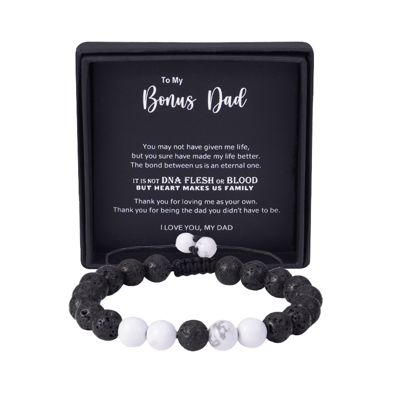 White turquoise to my bonus dad