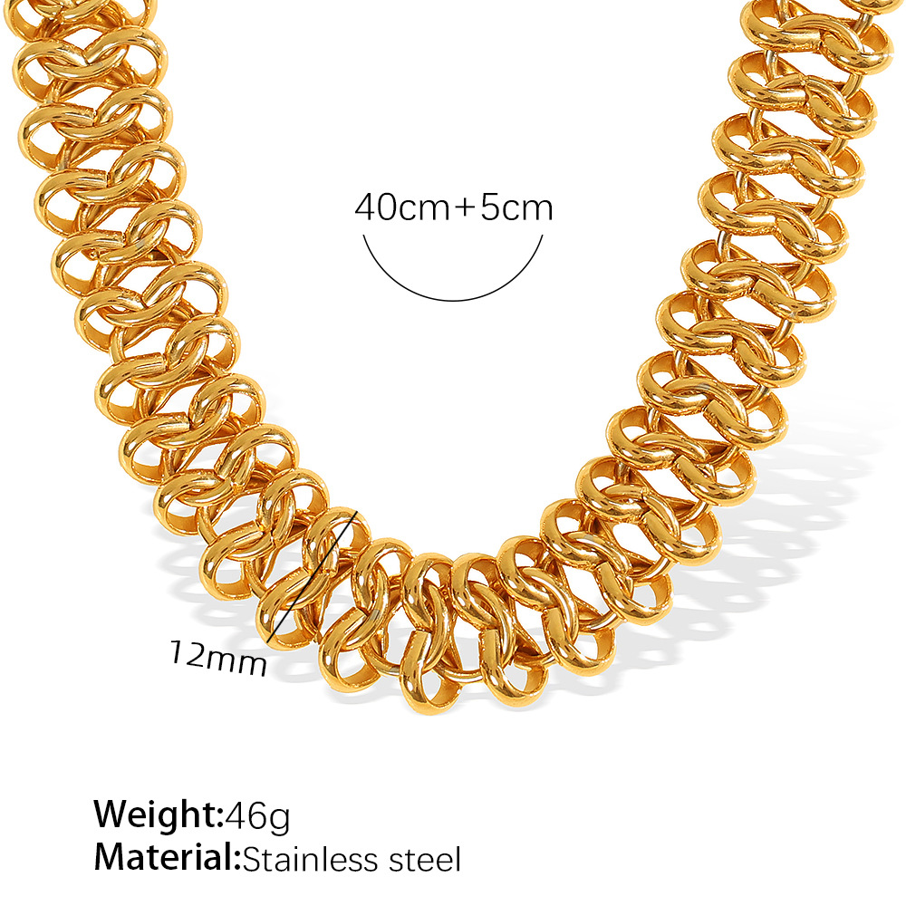 gold necklace