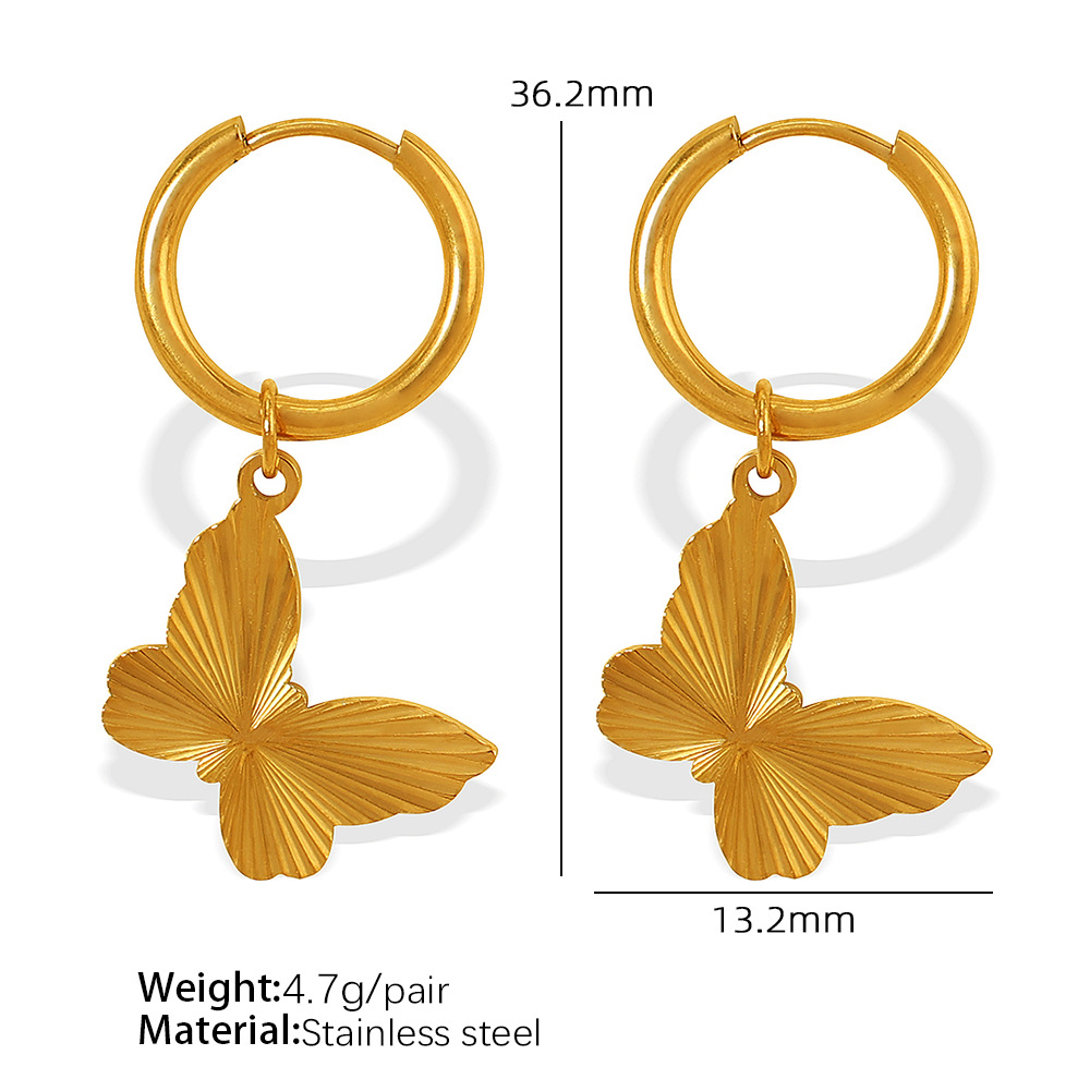 EH436 Gold Earrings