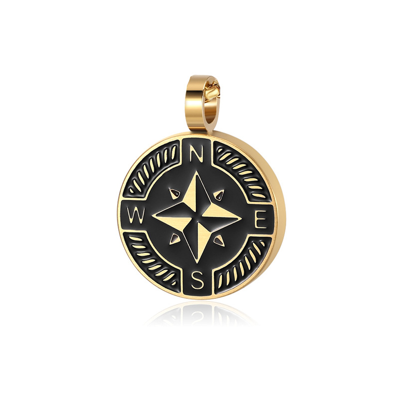 Black gold pendant