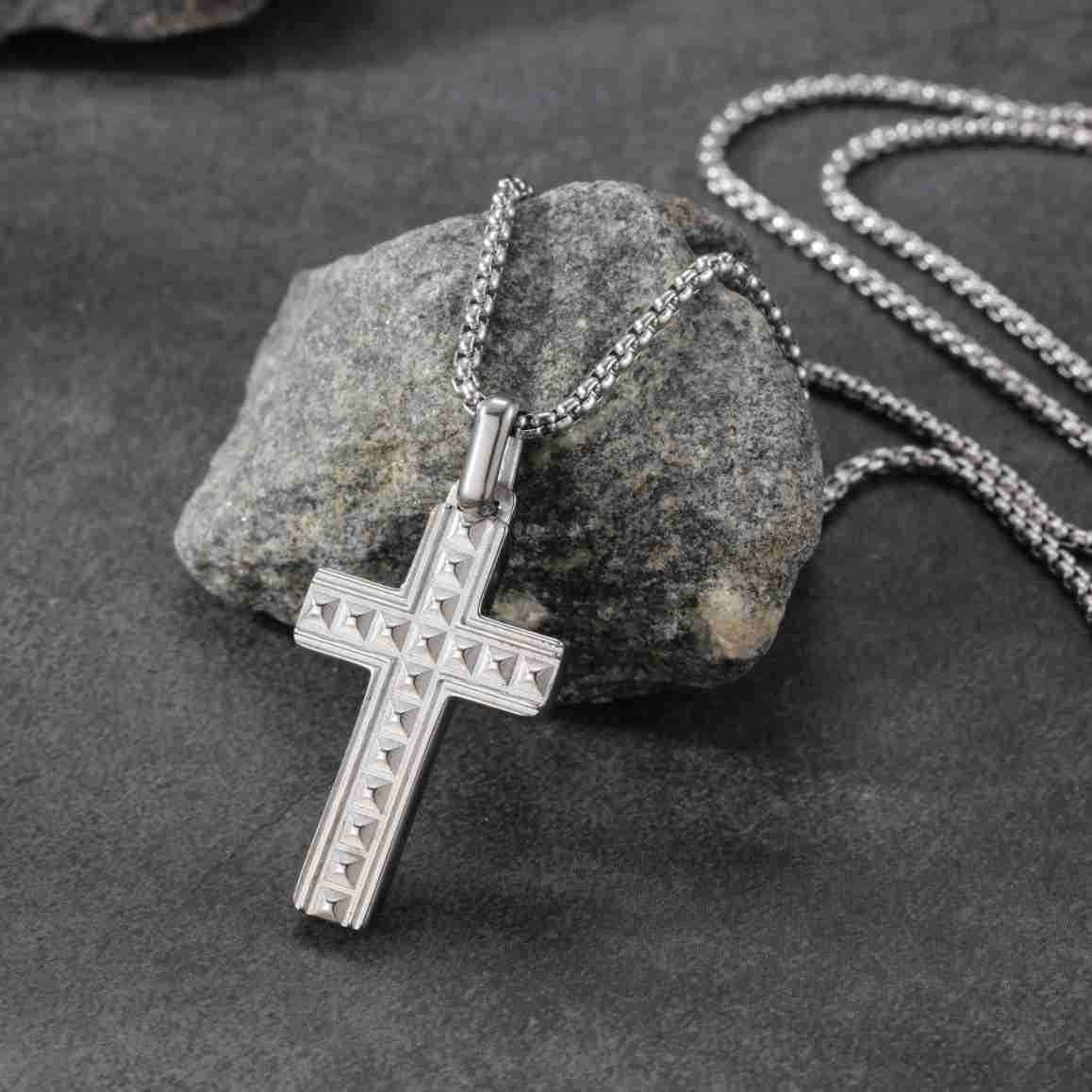 necklace (steel color) 60cm