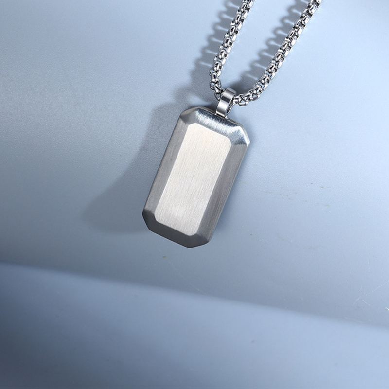 Steel color pendant