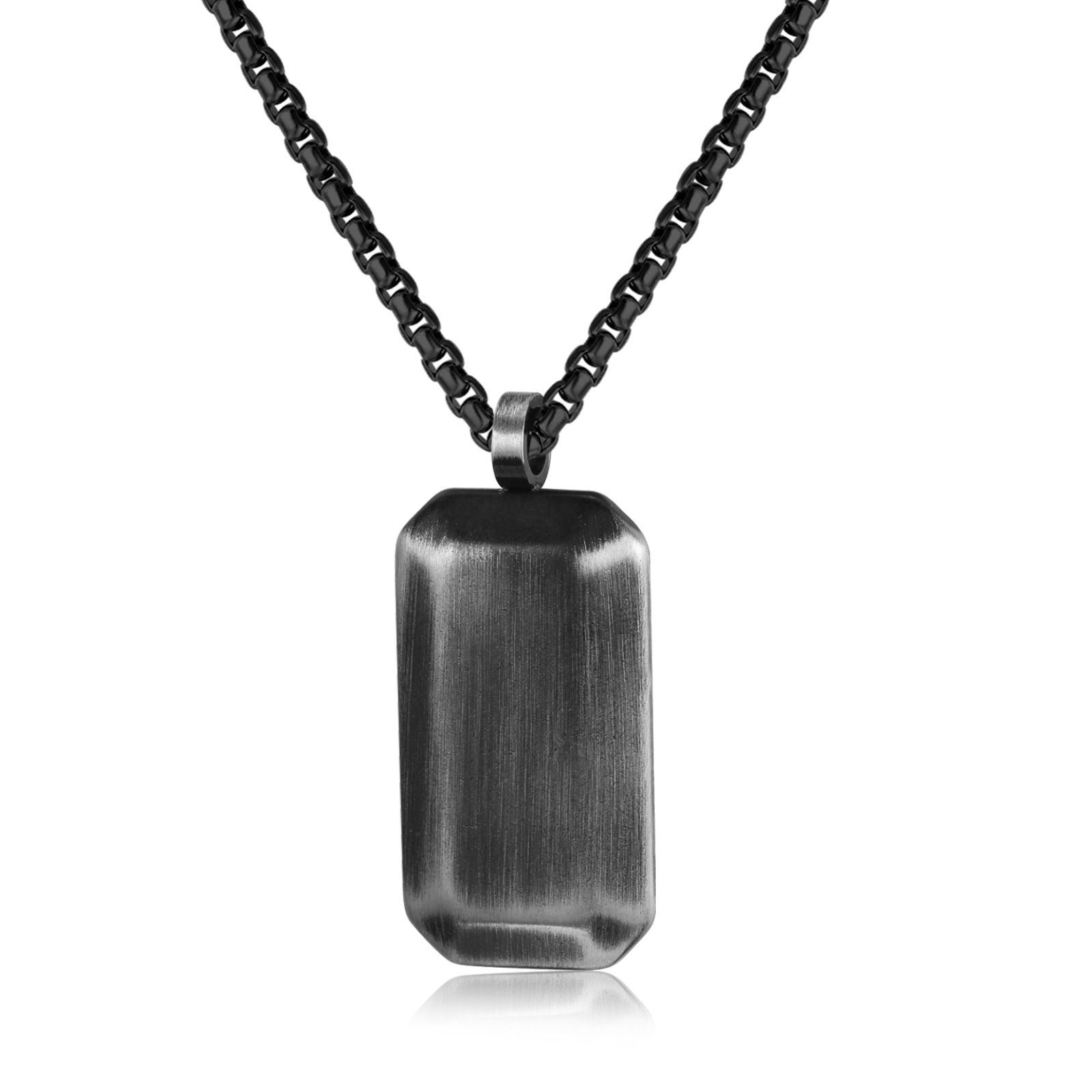 Vintage black necklace 60cm