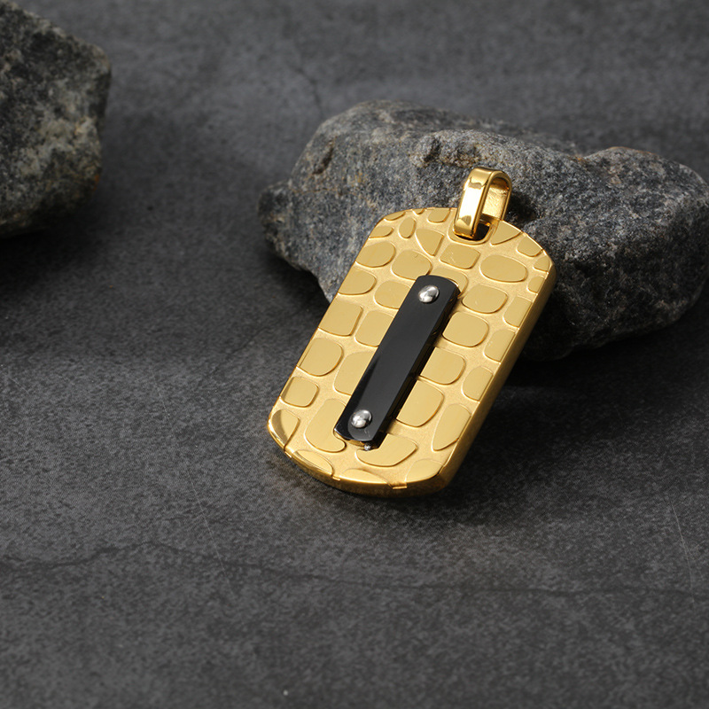 Single pendant (gold)