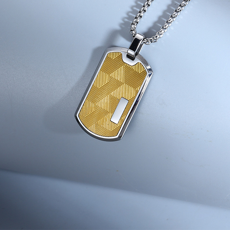 Gold pendant