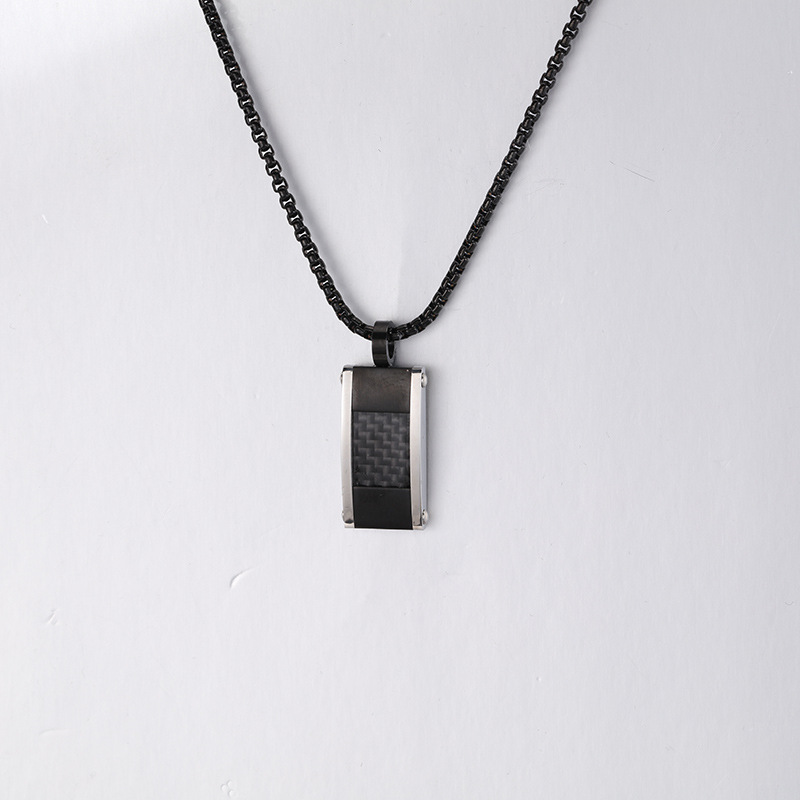 Necklace black 60cm