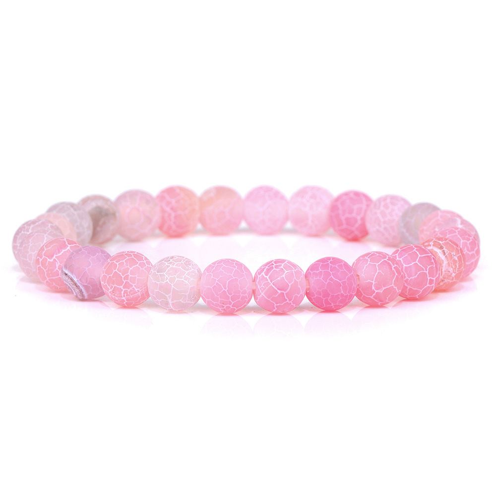 Pink weathered agate