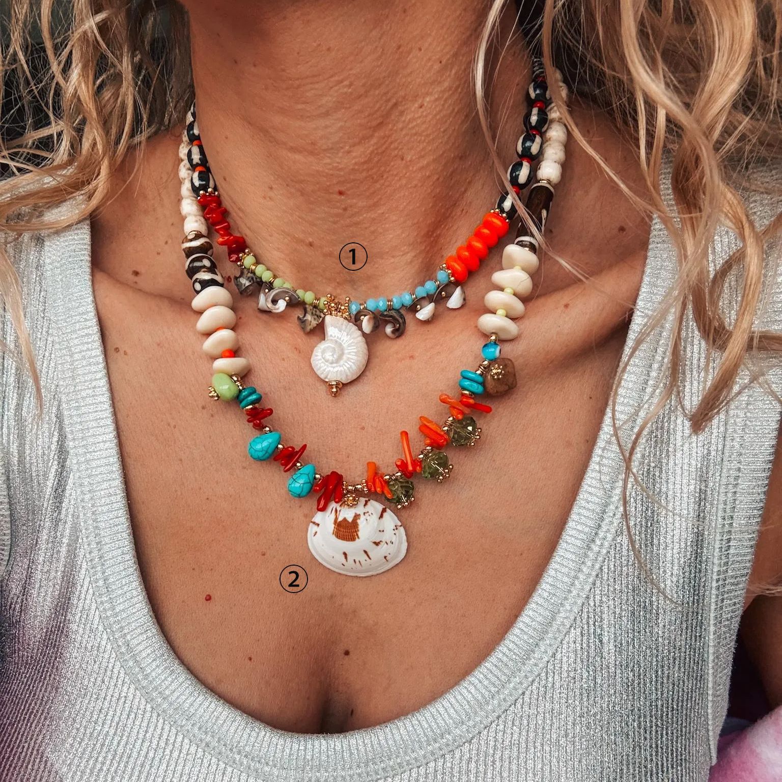 Style ①-necklace 40 5cm