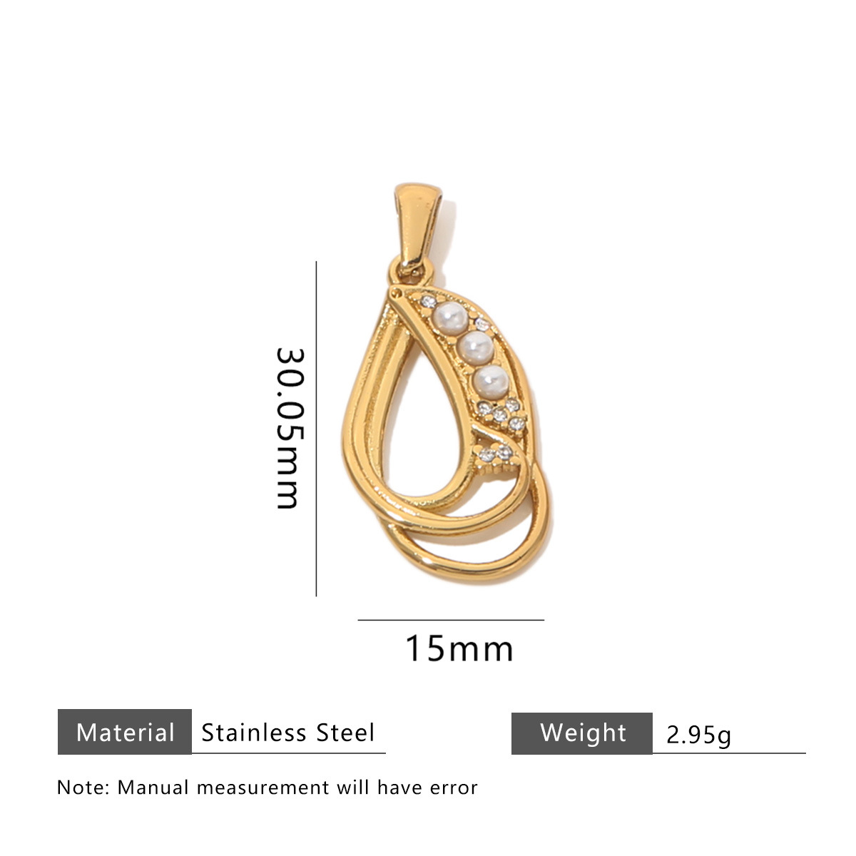 Water drop pendant-2