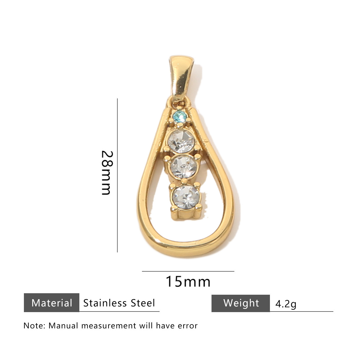 Water drop pendant-4