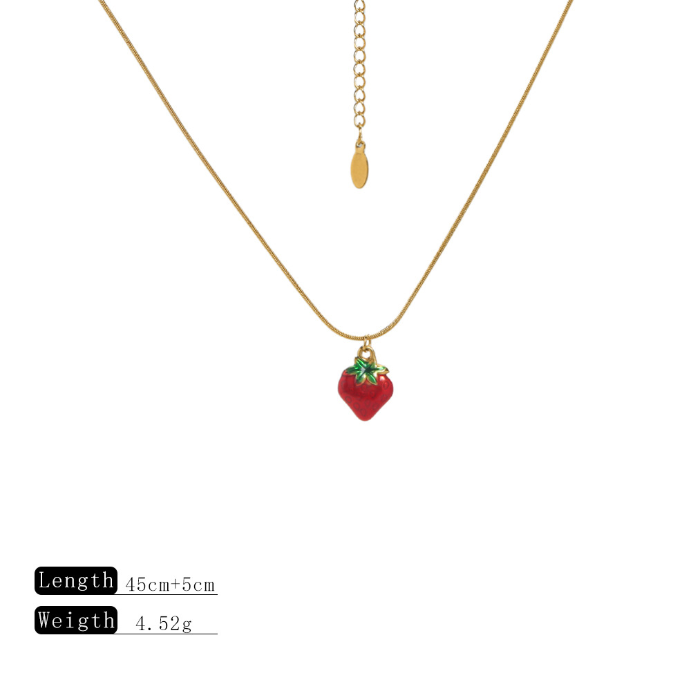 Dripping strawberry