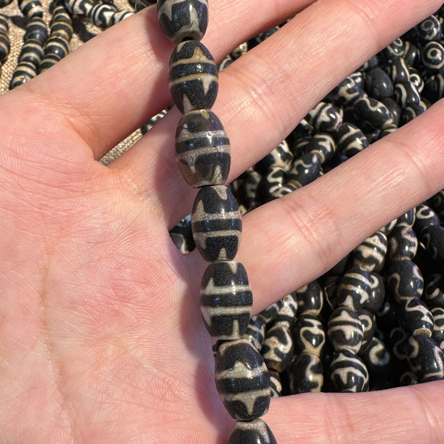 Double tiger teeth