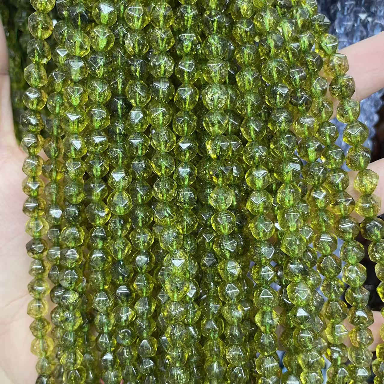 Olive glass