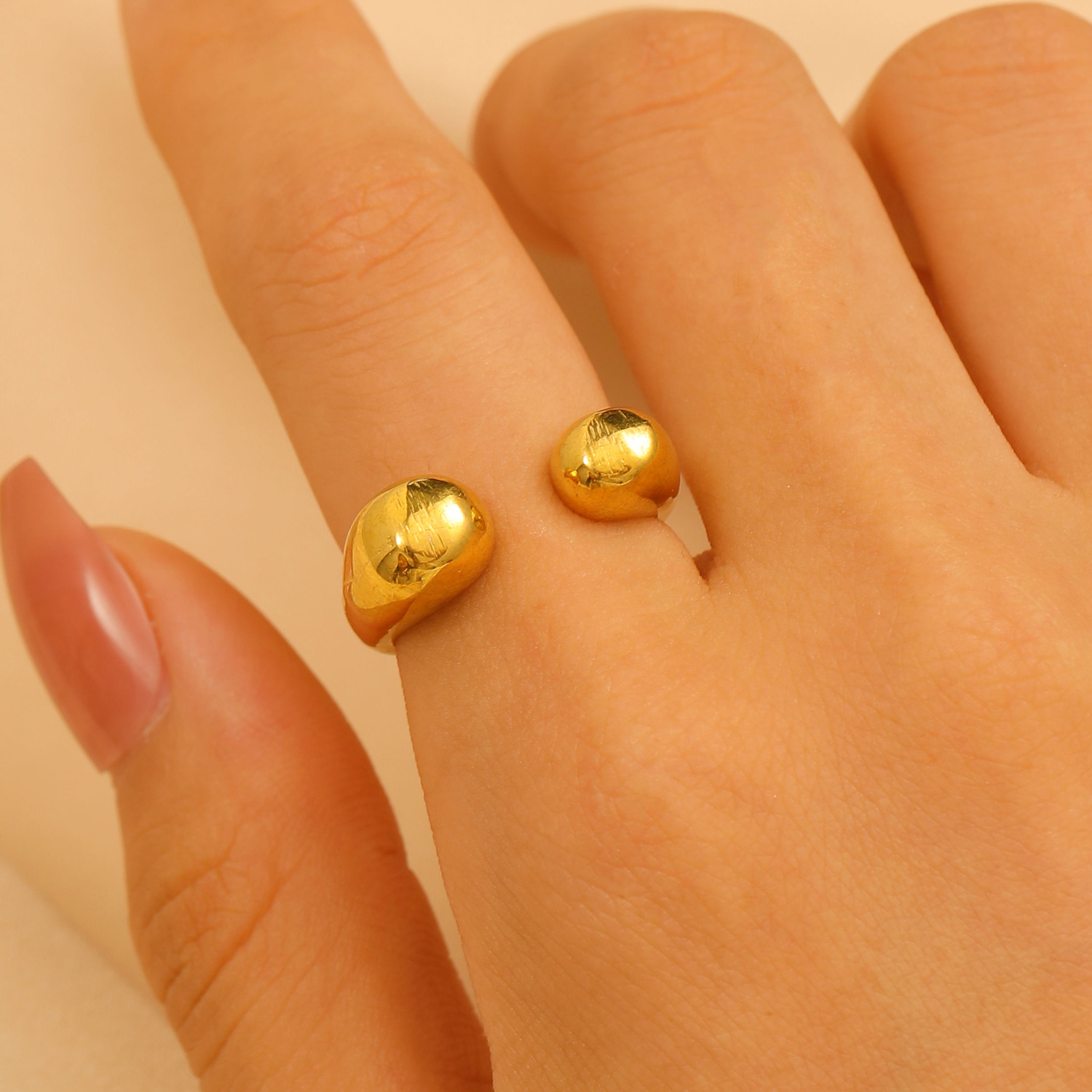 04 18k real gold wg-0163