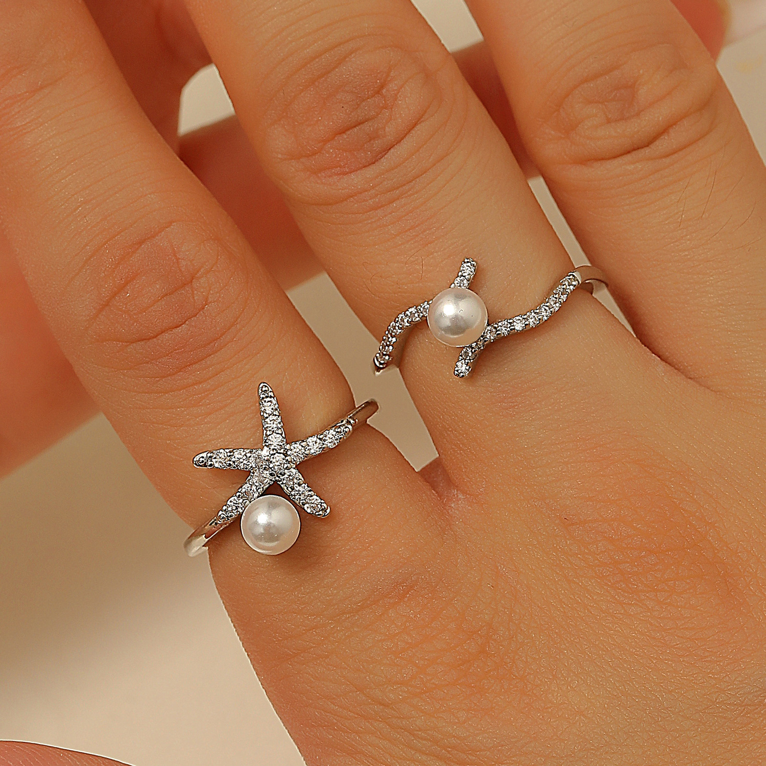 03 ring two-piece set
