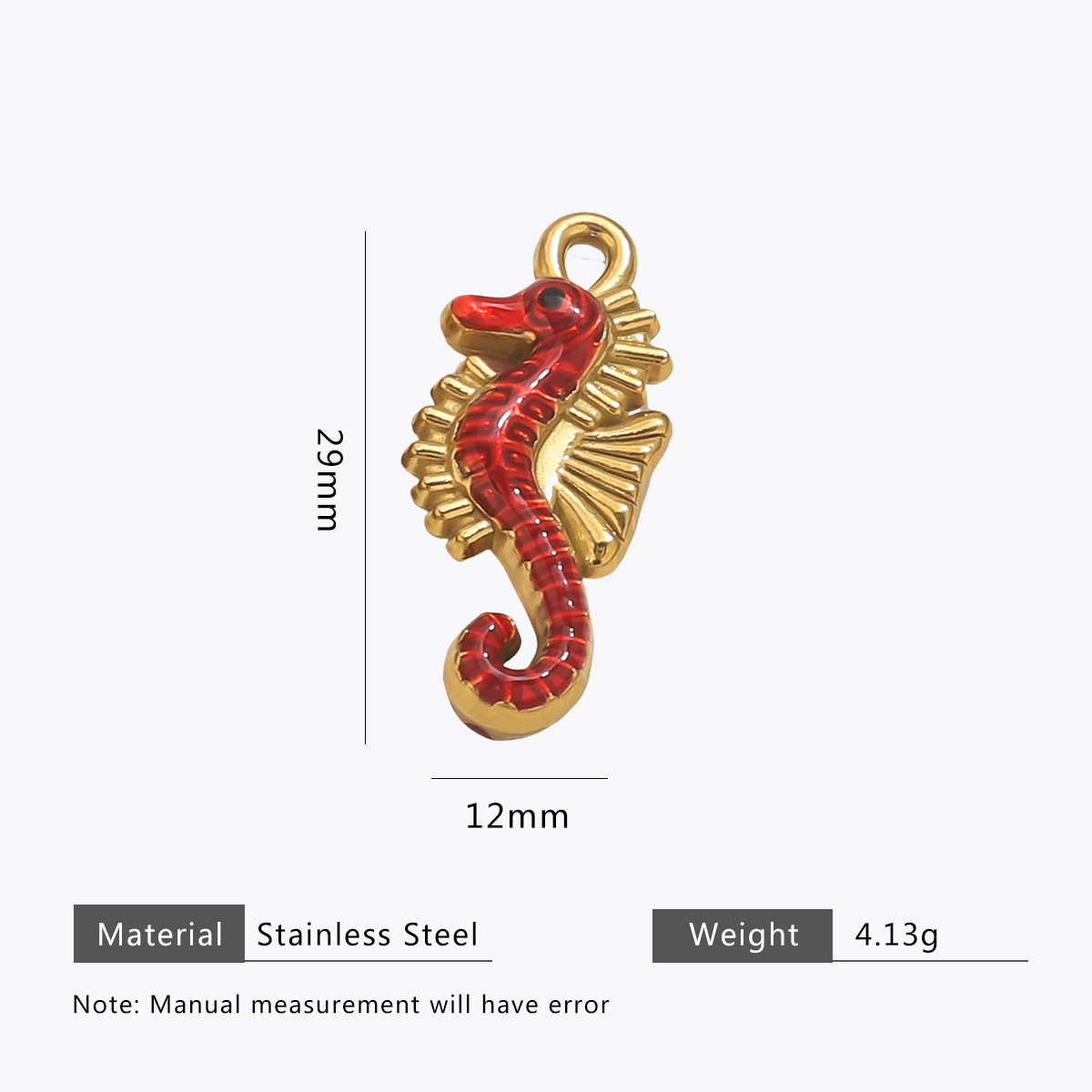 Red seahorse