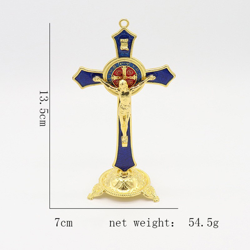 13.5cm golden blue