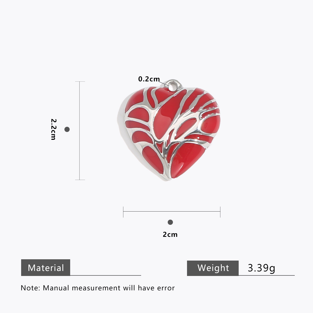 Burgundy totem steel color