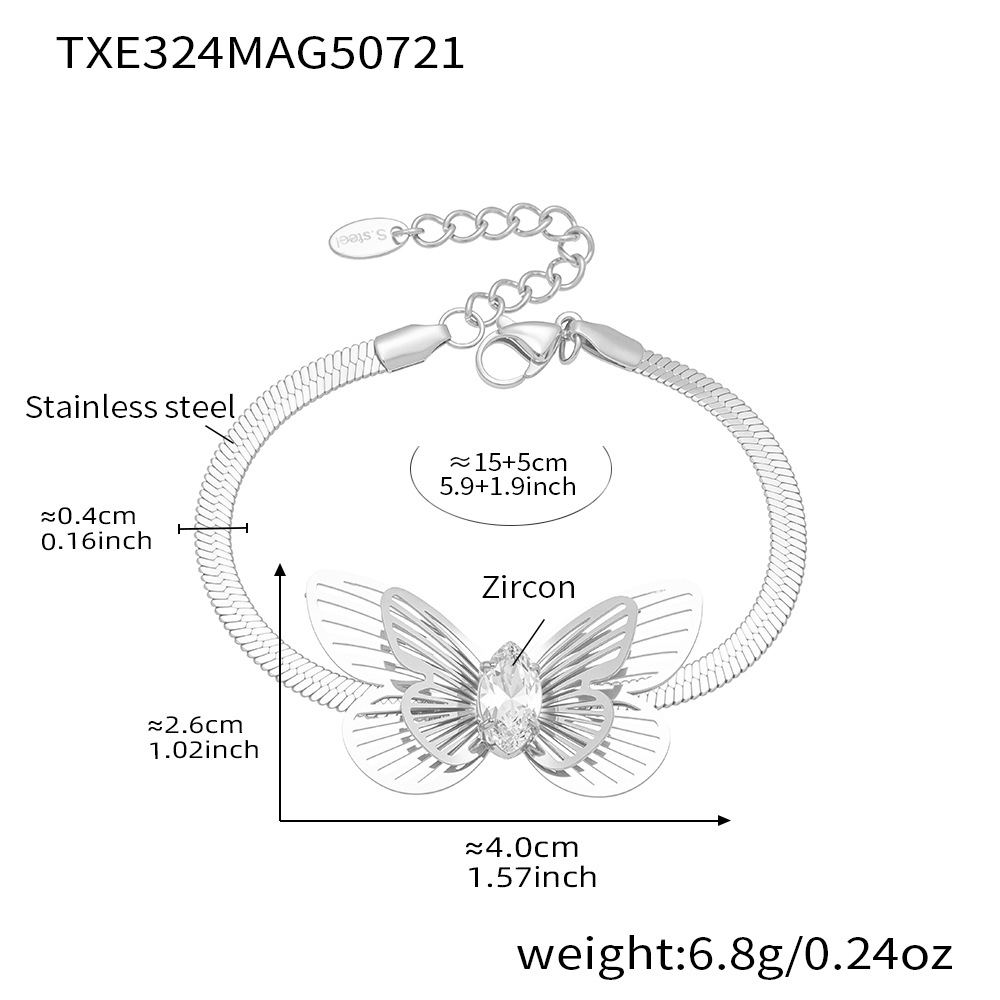 Steel bracelet