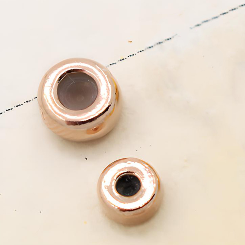 rose gold color plated