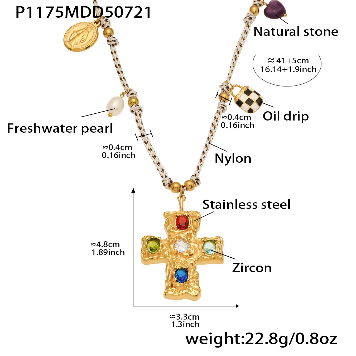 P1175- Colored Zircon