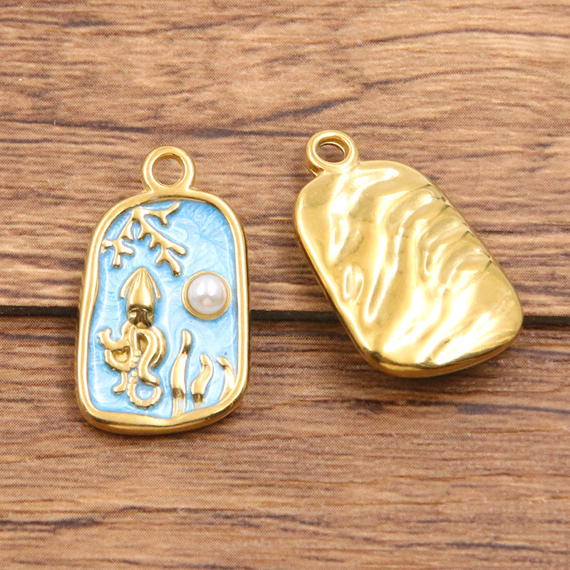 Squid Dot Pearl 13X22mm