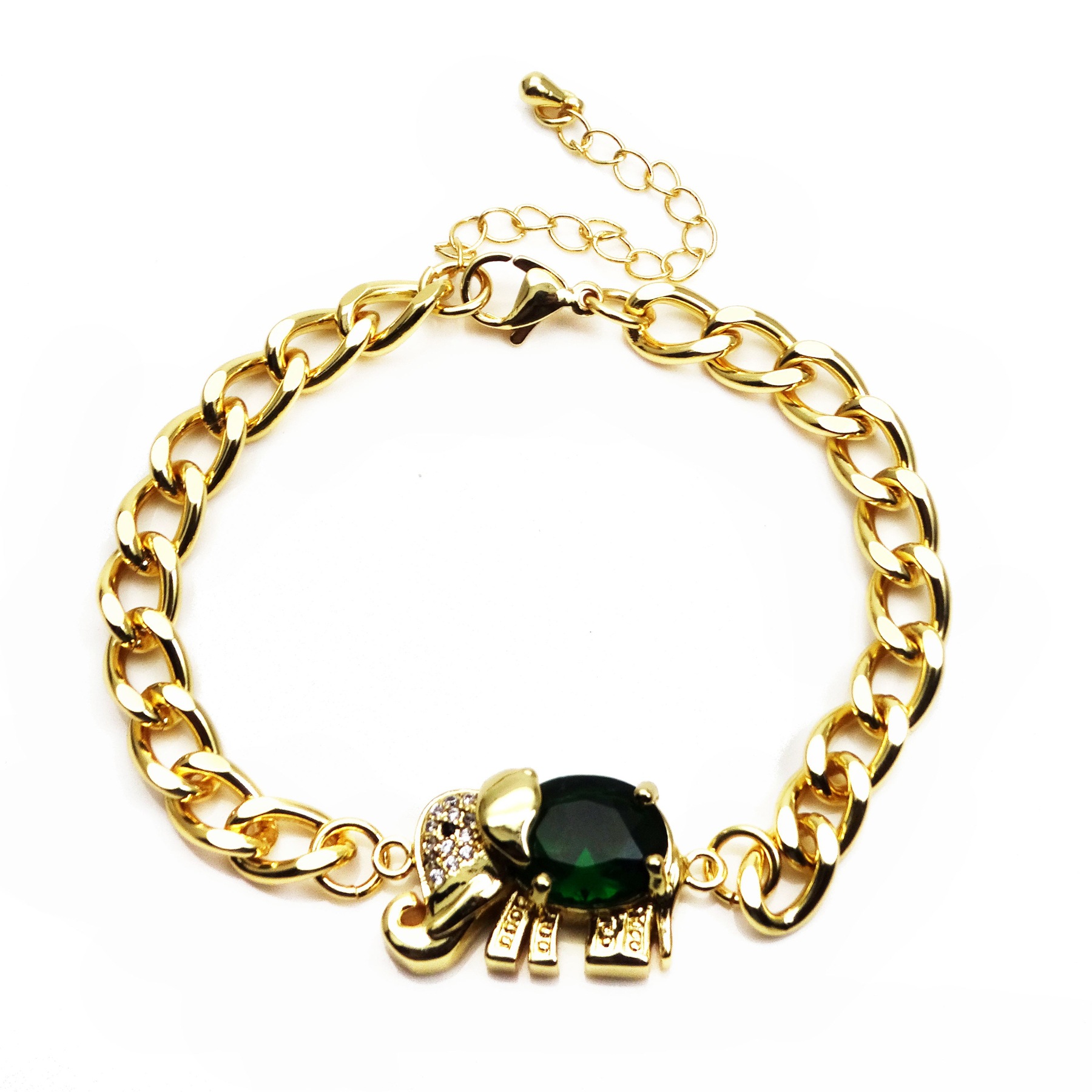 21cm green bracelet