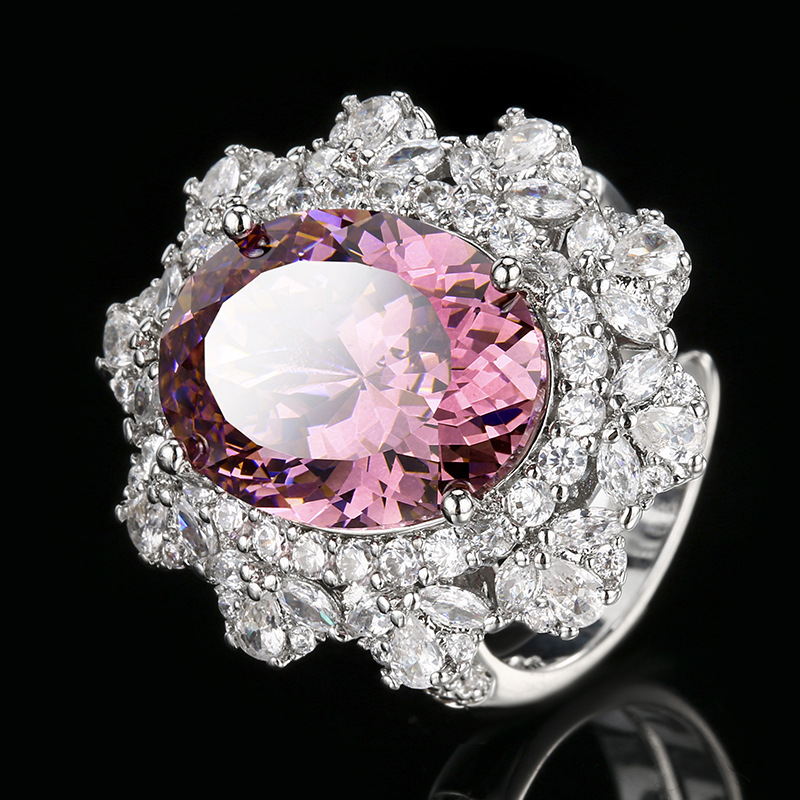 Bird's nest cut dried rose ring