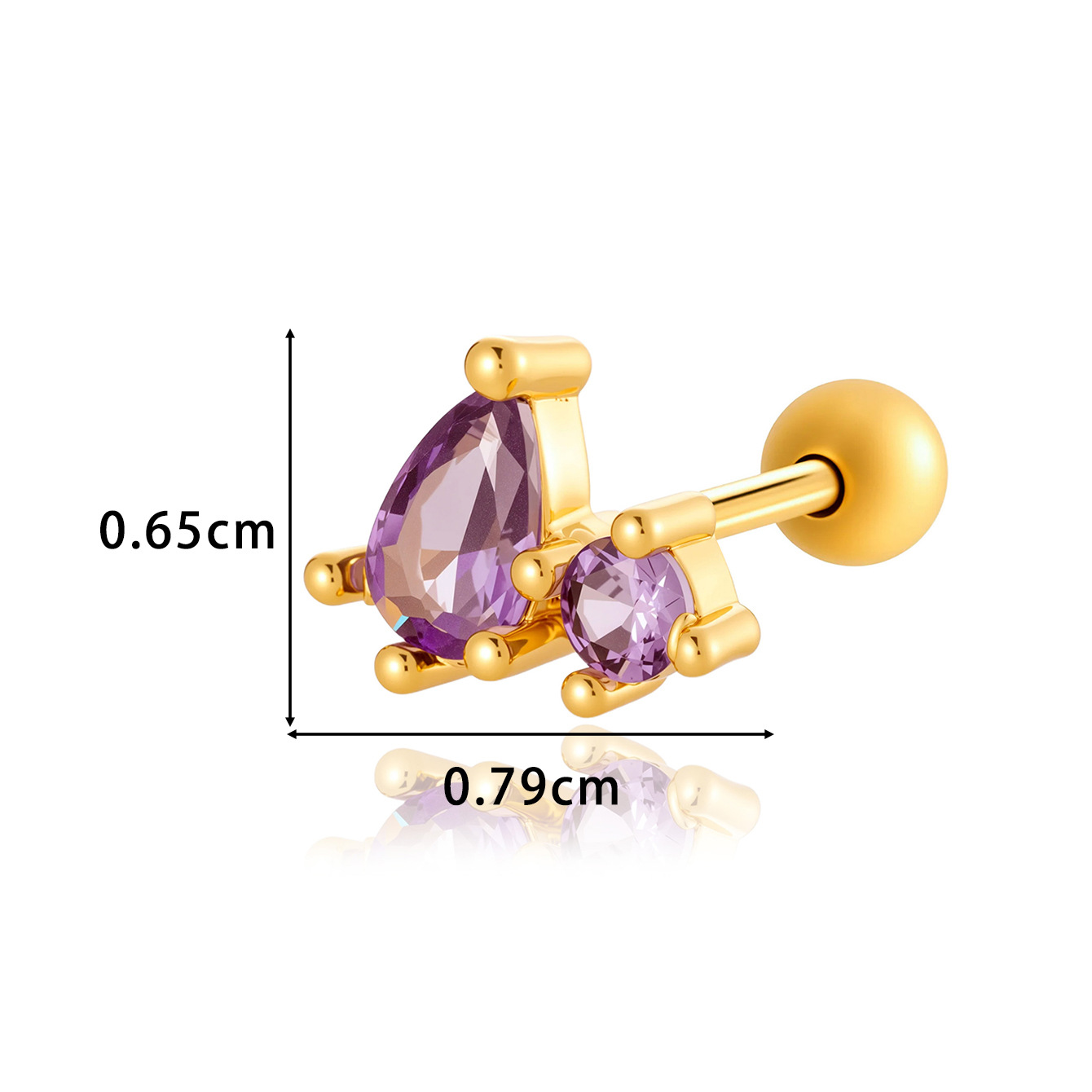 0174-2#Golden purple